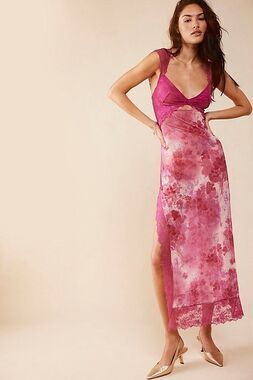 New Free People Suddenly Fine Maxi Slip